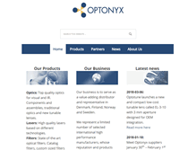 Tablet Screenshot of optonyx.com